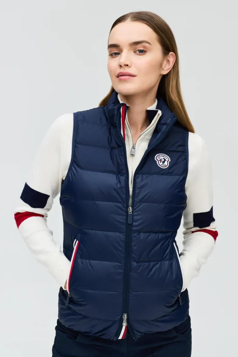 Bilde av LES ARCS Ariane light down vest W Navy